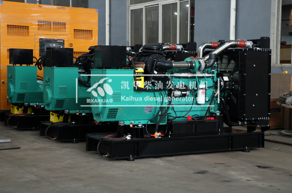 河南電力三臺200KW康明斯發電機組成功出廠