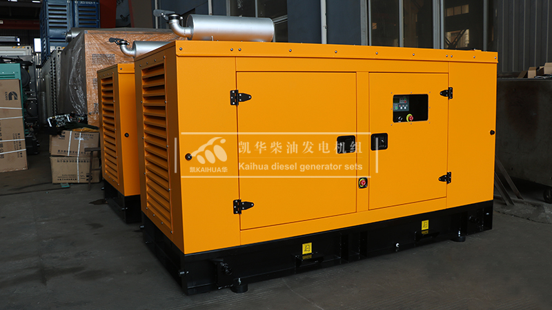 西寧100kw靜音發電機組成功出廠